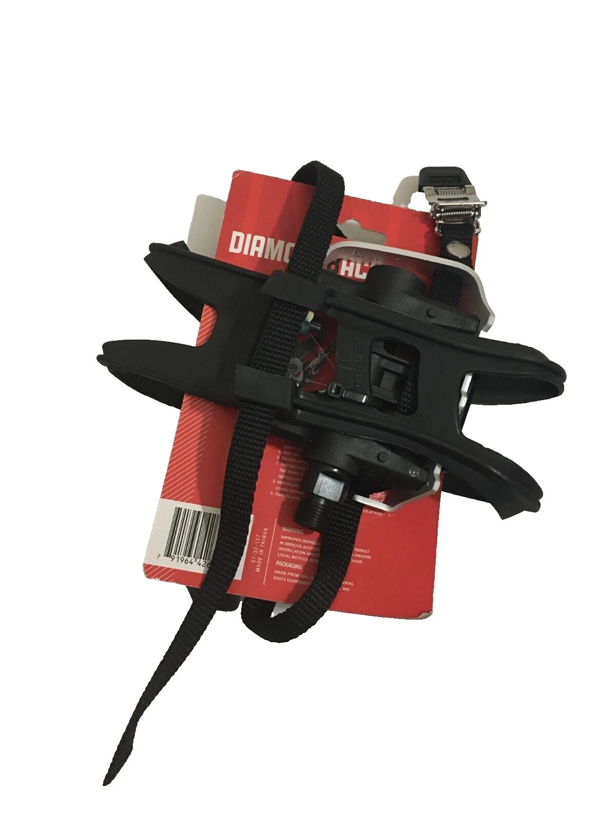 Diamondback Resin Black Bicycle Pedals