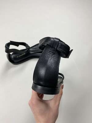Ann Demeulemeester ladies leather strappy sandals shoes size