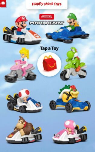 2022 Mcdonalds Happy Meal Toys Nintendo Mario Kart Racers Choose