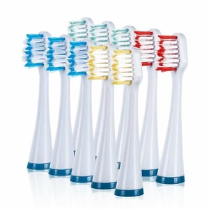 Wellness HP10TX Chefs de remplacement pour HP-STX Brosse à dents électrique sonique (10 Boîte)
