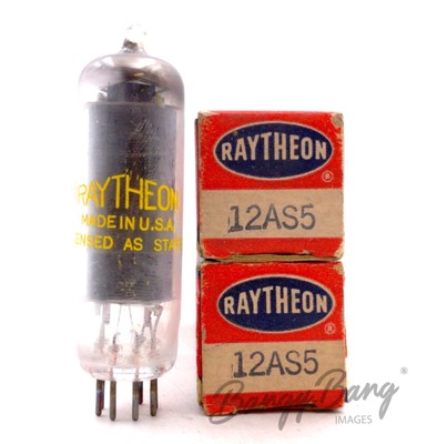 2 Raytheon 12AS5 Beam Pentode Amplifier Power Valve- BangyBang Tubes