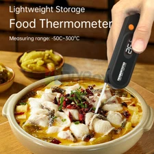 Digital Food Meat Thermometer Probe Cooking Kitchen BBQ Temperature Measuring