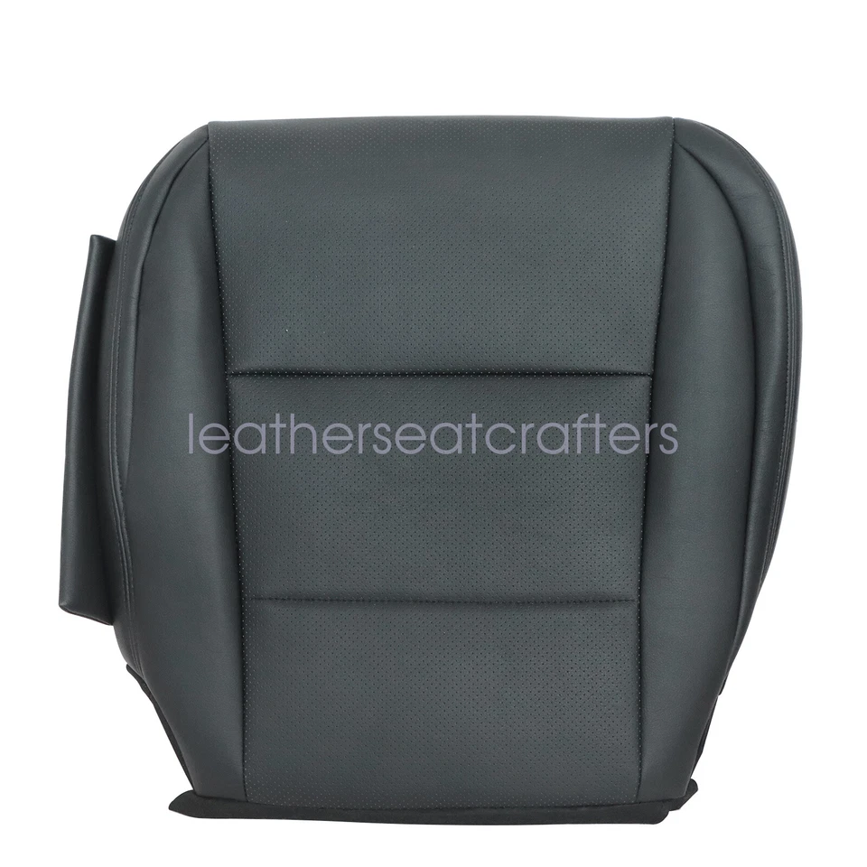 Cubierta de asiento de cuero inferior de pasajero negra para Lexus GS200t GS350 GS450 2013-2020 Foto 2 de 4