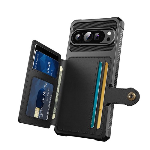 For Google Pixel 9 Pro XL/9/8/7/7 A Shockproof Leather Stand Card Wallet Case - Picture 2 of 53