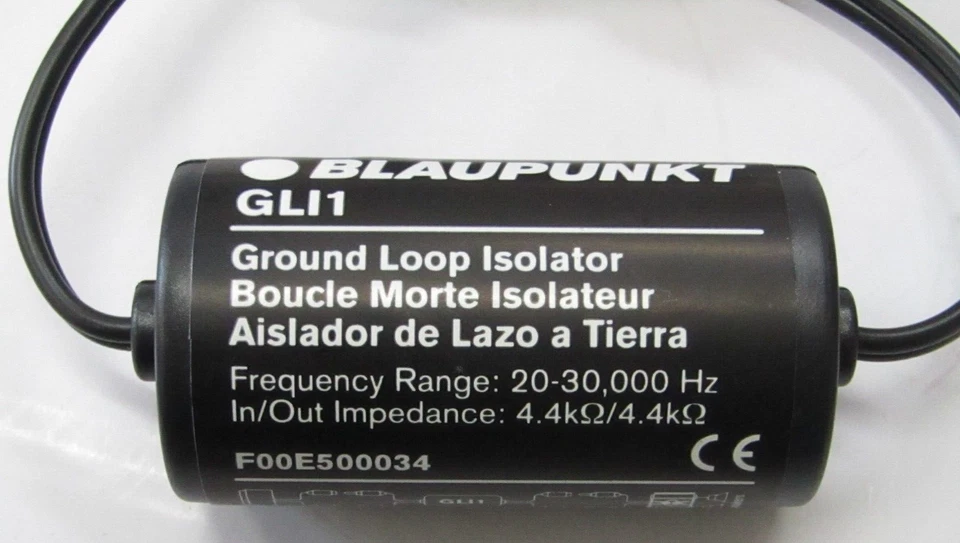 Blaupunkt GLI1 Ground Loop Isolator For Car Radio Stereo & Amplifier Noise Audio - Image 3 of 4