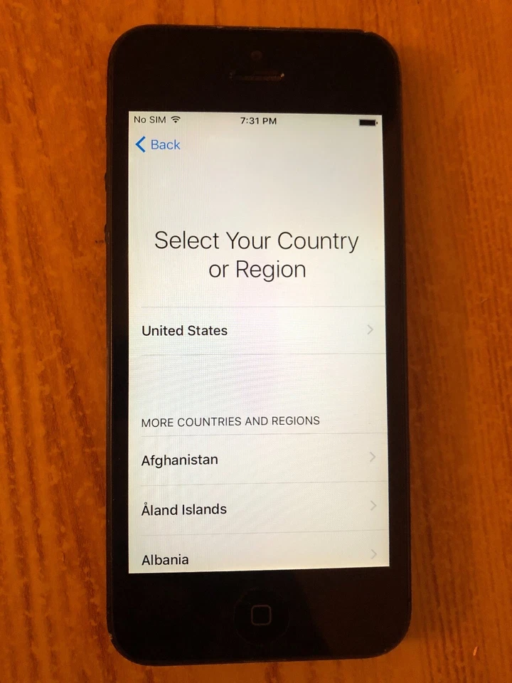 Apple iPhone 5 - 16GB - Black & Slate for parts./free shipping - Image 3 of 4