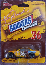 Racing Champions 1:64 Ken Schrader 36 Snickers Cruncher 2002 Grand Prix