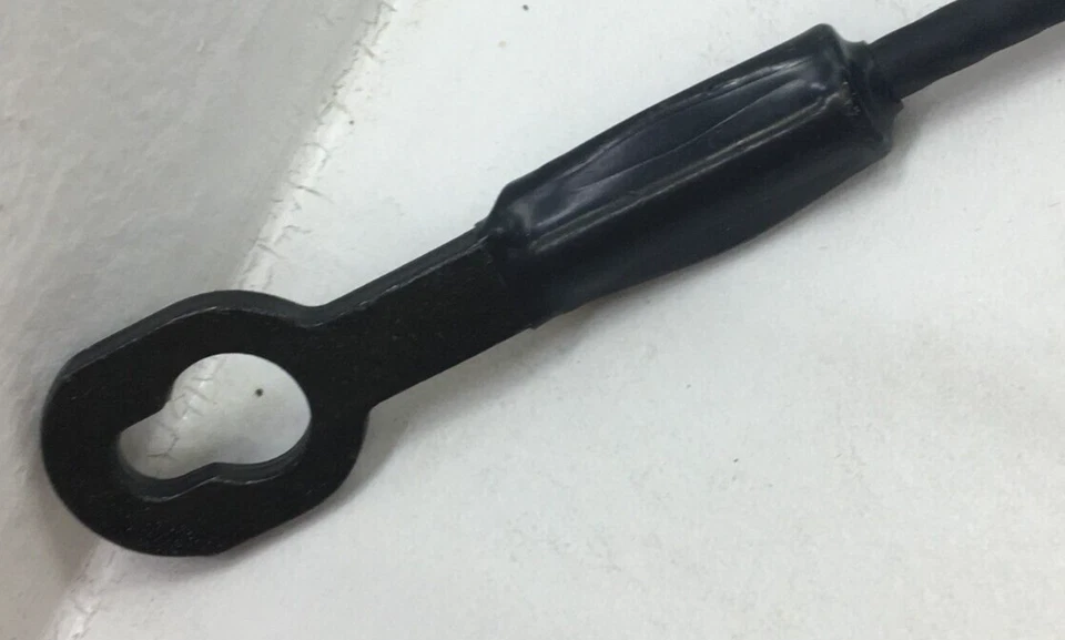 GENUÍNO 15912466 CABO DE TRAVA DA TAMPA TRASEIRA LADO ESQUERDO 1994-04 GM S-10 GMC SONOMA - Imagem 3 de 4