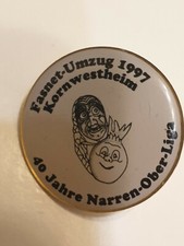 KARNEVALSORDEN, PIN FASNET UMZUG1997 KORNWESTHEIM40 JAHRE NARREN OBERLIGA
