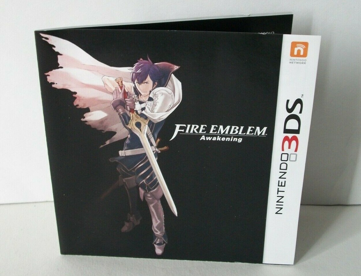 Fire Emblem Awakening Manual Only NO GAME Nintendo 3DS