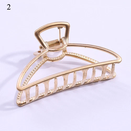 Damen Haarspangen für Frauen stark groß traditionell Clip Klemme Metallgriff Kralle - Bild 20 von 37