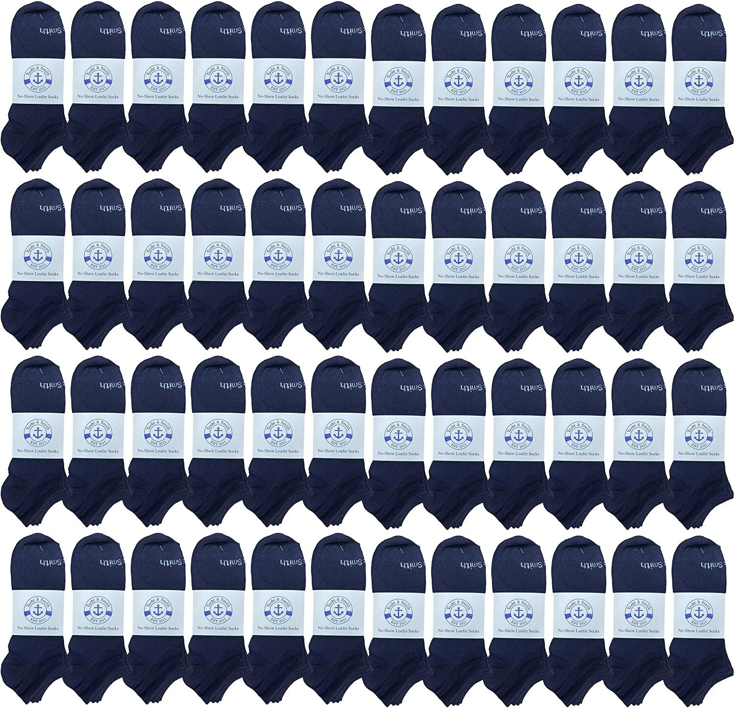 48 Pair BILLIONHATS Women's Thin Low Cut Ankle Sport Socks, Size 9-11