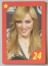 STUNNER MADONNA, RARE ! COLLECTOR'S CARD, MUSIC LEGEND, MINT !
