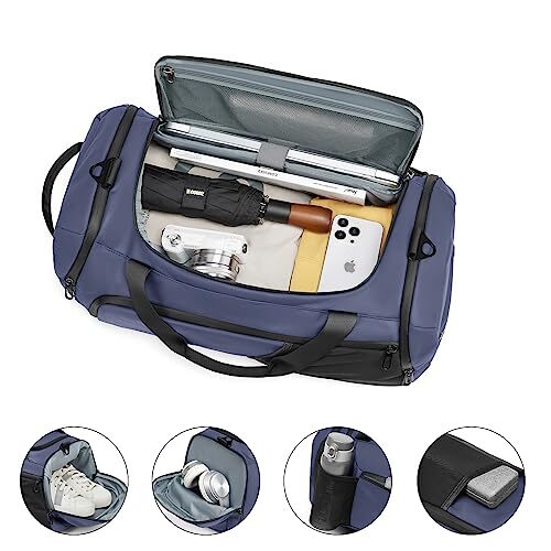 Gym Duffle Bag Waterproof Sports Duffel Bags Travel Weekender Bag for