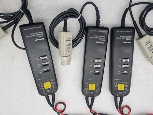 Tektronix P5205A 100 MHZ Hochspannung Differential Sonde Set 3 Schneller Schiff - Bild 12 von 18