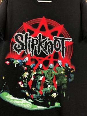 Vintage Slipknot Iowa Shirt Band Jersey Rare Hype Tee Over Print