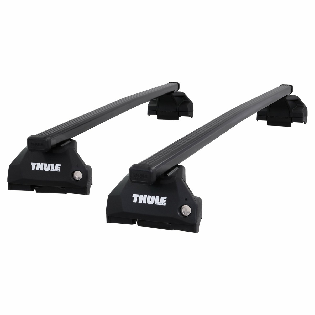 Thule Steel SquareBar Evo Roof Bars fit Porsche Cayenne 18-25
