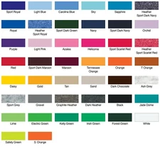 Gildan DryBlend 50/50 Cotton/Poly Blend 5.5oz Fabric Wicks Moisture