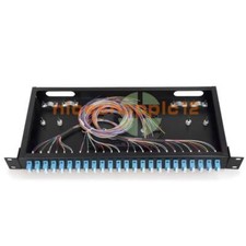 48 core LC with adapter pigtail 24 Ports Patch Panel Fiber Optic Terminal Box