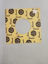 45 RPM 7" RECORD SLEEVES CO. SLEEVE 1 PACK SEE PHOTOS - Brunswick SLV157