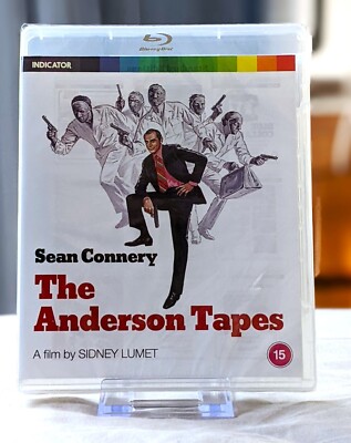 The Anderson Tapes Blu Ray REGION FREE - Sean Connery Sidney Lumet Indicator NEW