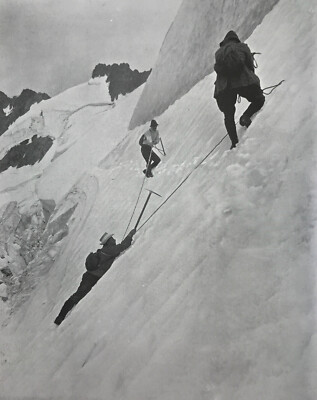 Ein gefährlicher Eishang 1912 von Donald McLeish 1879-1950