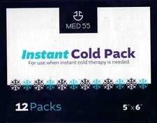 MED 55 Instant Cold Packs - 12 packs