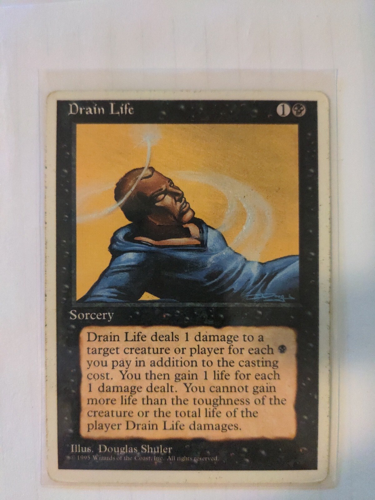 Drain Life  Fourth 4th Edition MTG Magic The Gathering  NM  Common