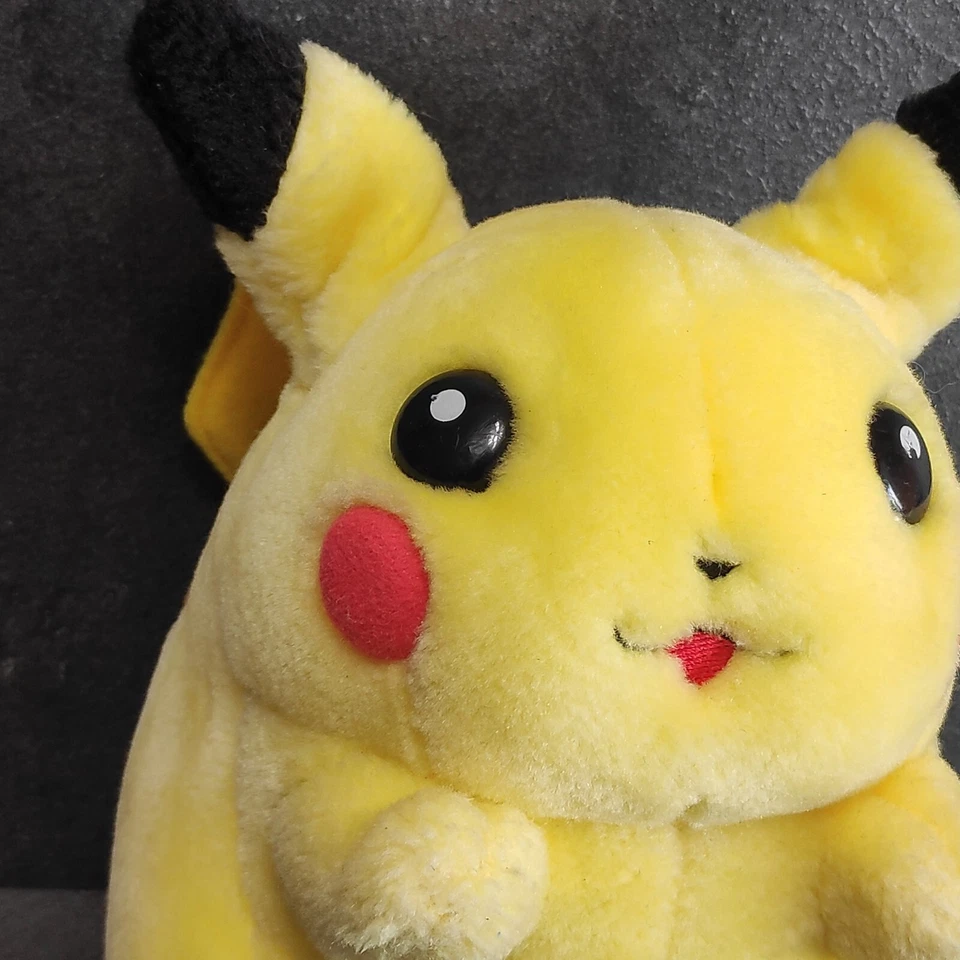 Pokemon Pikachu Mit Sound, Wangen Leuchten & Ohren wackeln| 1999 Hasbro Vintage  - Bild 3 von 4