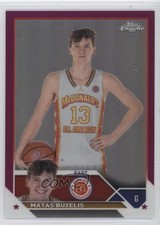 2023 Chrome McDonald's All American Fuchsia Refractor /150 Matas Buzelis #51 1q2