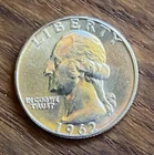 1962 Washington Quarter BU Philadelphia Cold War Era 90% Silver U.S. Coin