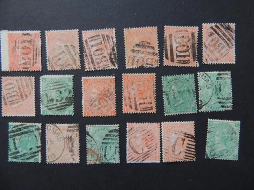 Small Collection of GB Used Abroad, Alexandra, Argentina & Constantinople