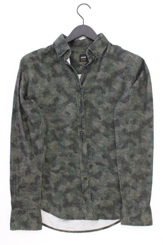 ⭐ BOSS by Hugo Boss camicetta per uomo taglia 46, S camuffare verde oliva ⭐ - Immagine 4 di 4