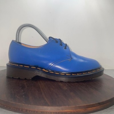 Shoes Dr Martens Buy Uk Dr Martens 1461 Iced Mid Blue Smooth