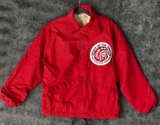 Boy Scouts Jacket Order of the Arrow Red Chief USA Small Rare Vintage