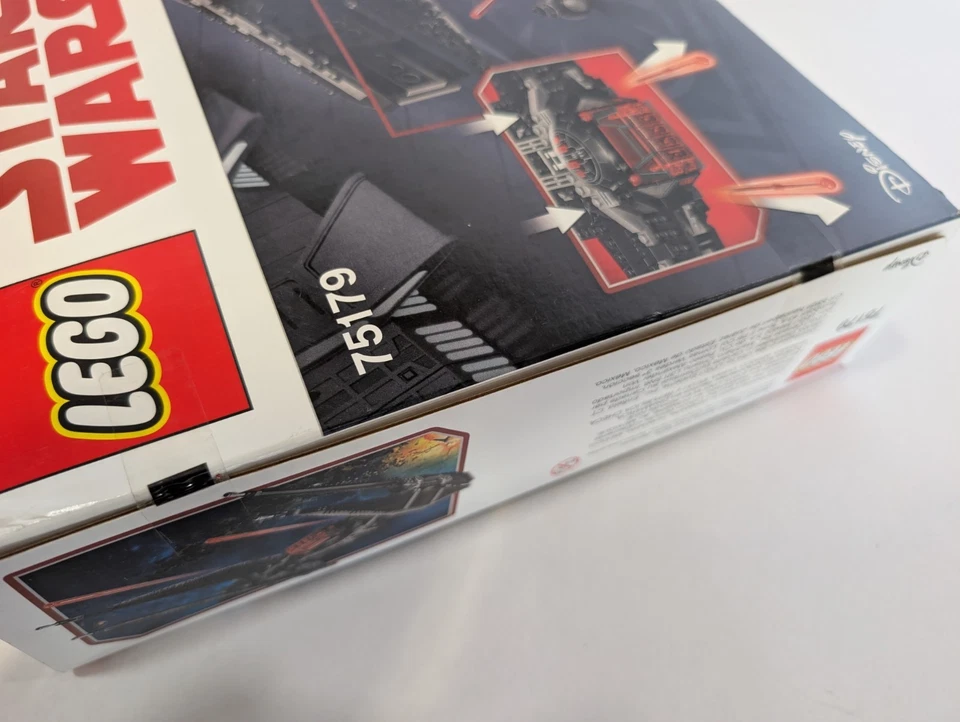 NSIB Lego Star Wars Kylo Ren's TIE Fighter (75179) Free Ship Minor Shelf Wear - Image 4 of 4