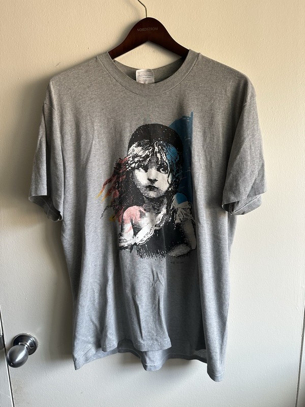 ULTRA RARE Vintage 80s Les Missrable Tee USXL