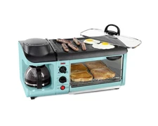 Nostalgia 3-in-1 Breakfast Station - Includes Coffee Maker, Non-Sti... Fast Ship