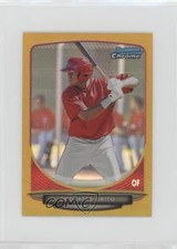 2013 Bowman Chrome Minis Gold Refractor 40/50 Socrates Brito #89 0o5y