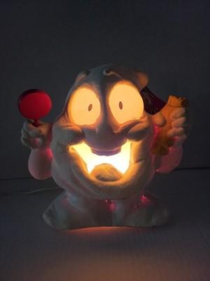 Trendmasters Vintage 1993 Hallowscream Light Up Plug In Creature