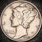 1935 S Mercury Dime - XF - 90% Silver Winged Liberty 10C