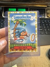 Garbage Pail Kids 2019 Topps We Hate The ‘90s Games Son-Nick 2a Sonic GOLD 18/50