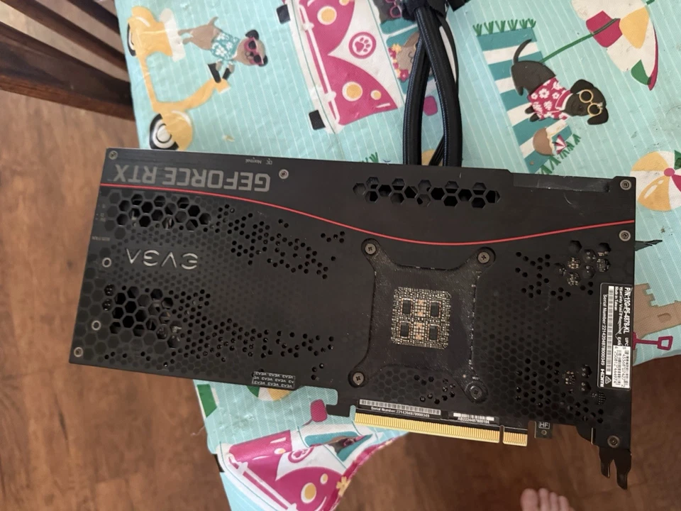 EVGA GeForce RTX 3080 Ti FTW3 ULTRA HYBRID GAMING 12GB GDDR6X Graphics Card - Image 2 of 4