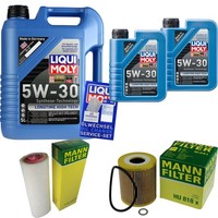 Inspektionspaket 7L Liqui Moly Longtime 5W-30 FüR BMW 5Er Touring E39 530D 525D