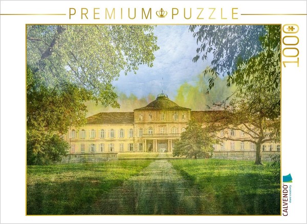 Calvendo Puzzle Hohenheim Castle | 1000 Pieces, Finished Size 25.2 × 18.9 In (64-image