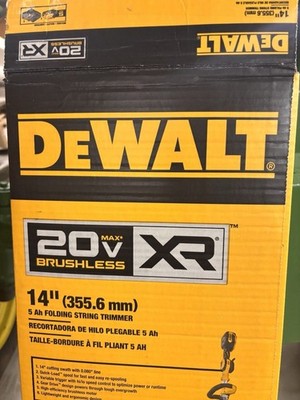 DEWALT DCST922B 20V MAX XR String Trimmer PARTS/REPAIR Tool Only w/ Box Manual
