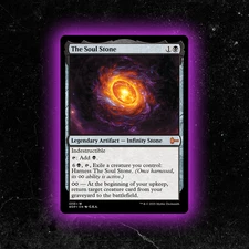 The Soul Stone - Custom MTG Card - High-Quality