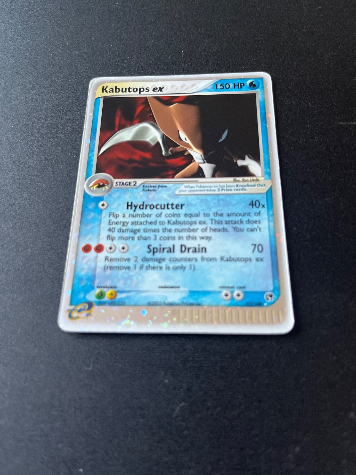Kabutops Ex 97/100 EX Sandstorm Holo Rare Vintage Pokémon TCG