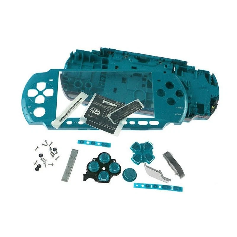 PSP 3000 14 Colors Faceplate Shell with Buttons Full Replacement Housing Case - Image 3 of 4