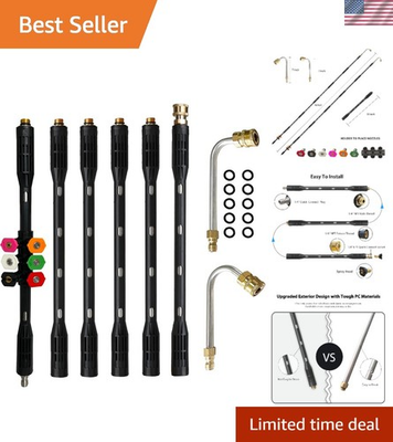 #ad #ad Multi Angle Pressure Washer Wand with 4000 PSI for Effective Gutter Cleaning $60.49